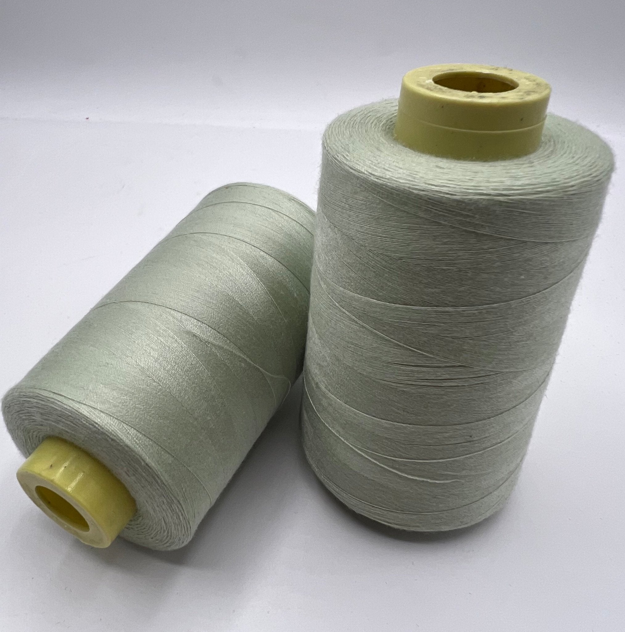 Sage Green Sewing Thread Spun Polyester 120's Overlocking 5000 Yards - T9 Fabrics